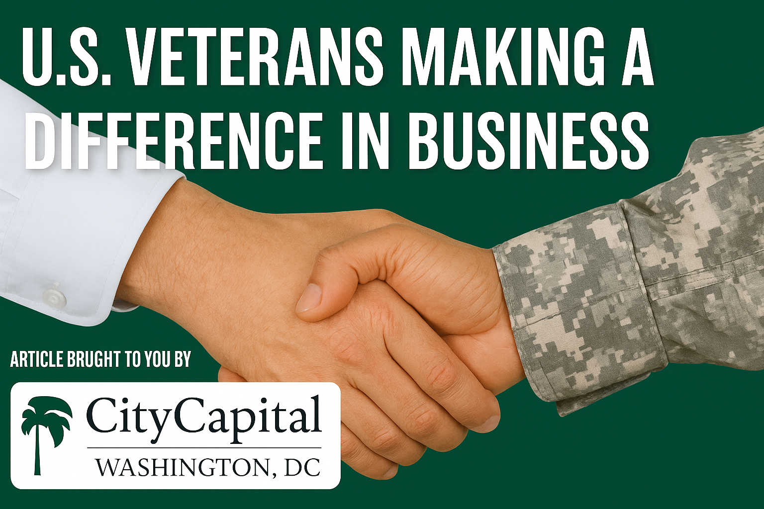 Veteran saluting the flag