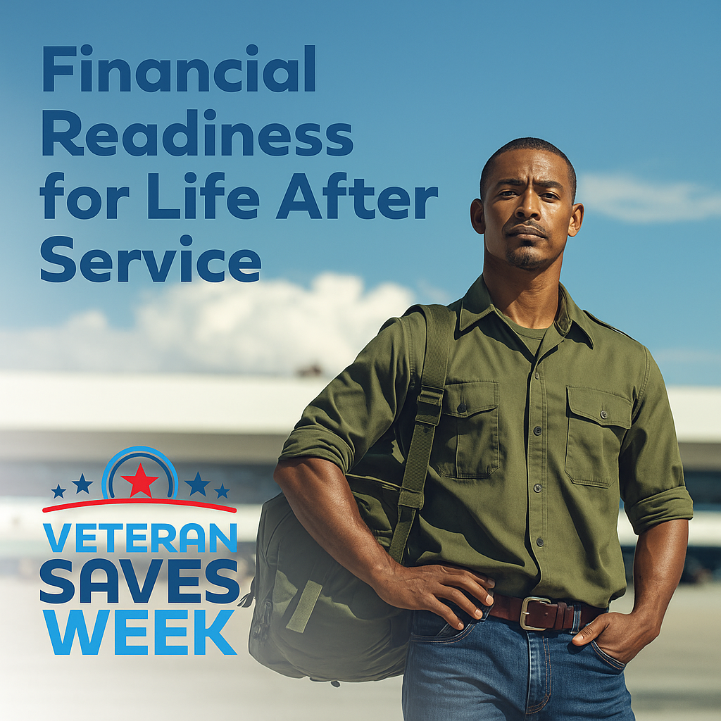 American flag waving